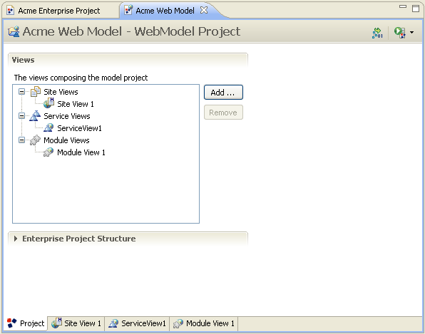 Web Model Project