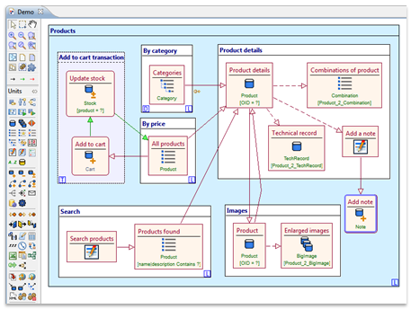 diagramma webml