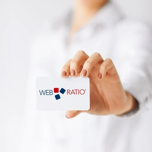 tarjeta de visita WebRatio