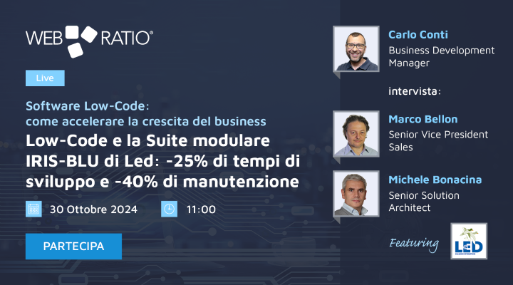 LinkedIn Live con LED: suite modulare per il mondo assicurativo