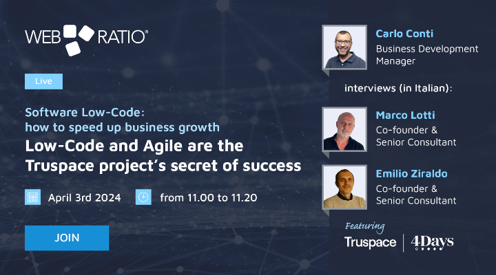 4Days and the Success of Truspace: the Live Online Event