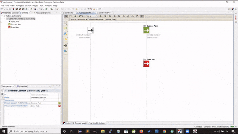 Gli strumenti e i linguaggi visuali della Piattaforma Low-Code di WebRatio per lo sviluppo di software di Digital Process Automation
